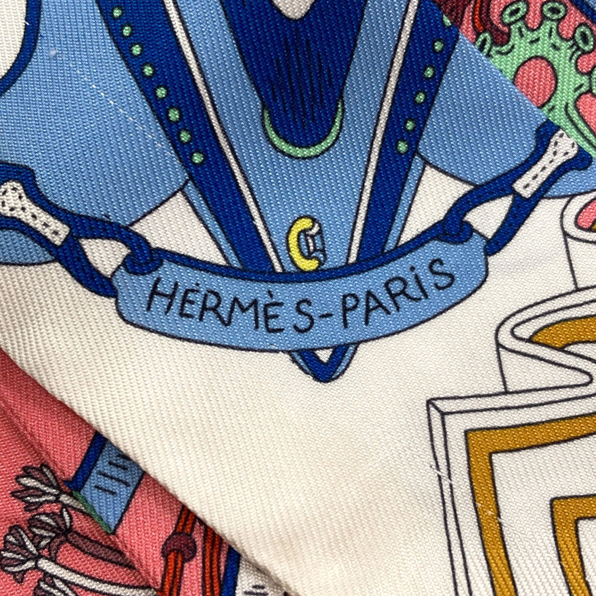 HERMES Twilly Scarf Silk Ladies [Used]