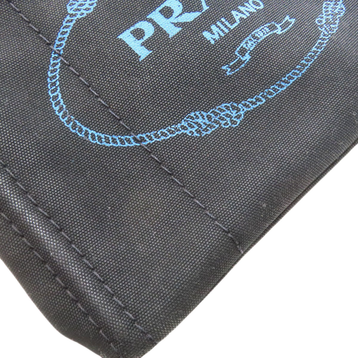 PRADA Canapa mini 2 WAY Handbag Canvas Ladies [Used]