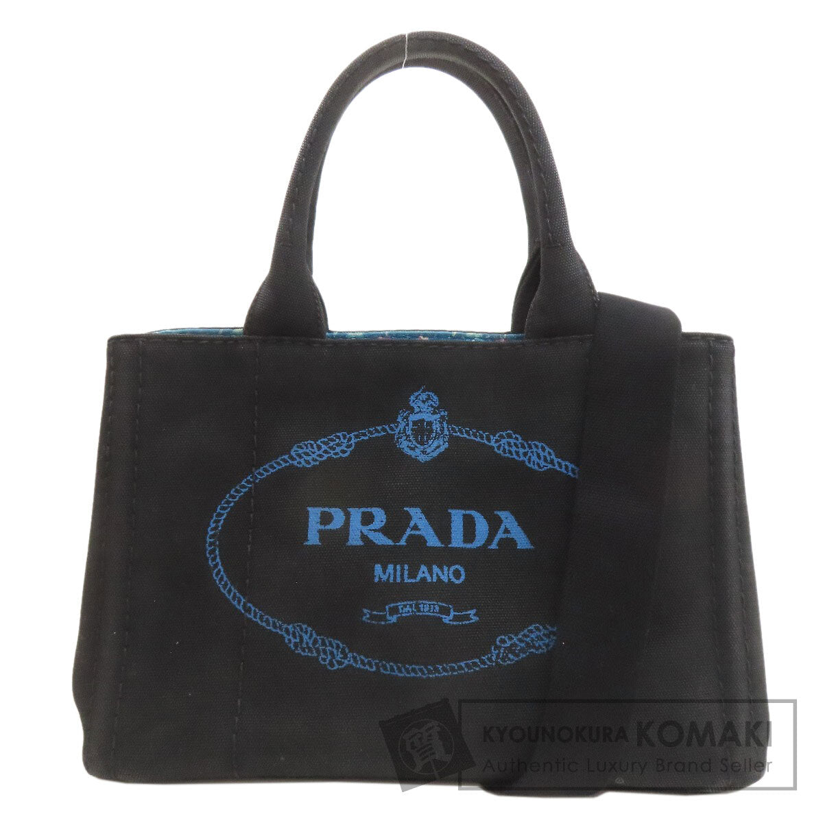 PRADA Canapa mini 2 WAY Handbag Canvas Ladies [Used]