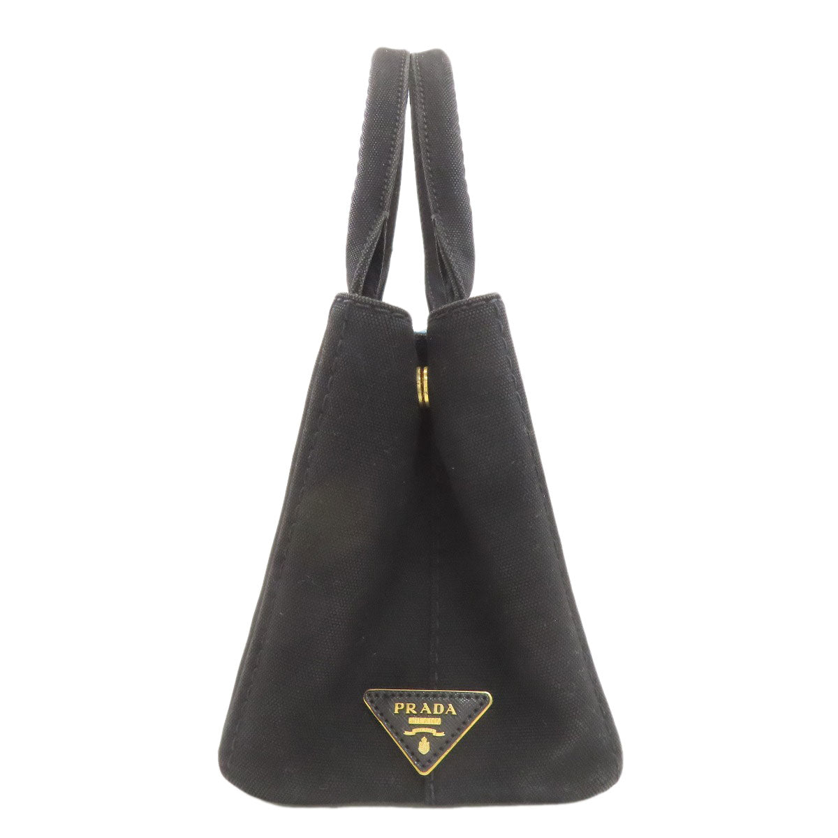 PRADA Canapa mini 2 WAY Handbag Canvas Ladies [Used]