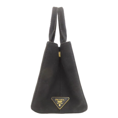 PRADA Canapa mini 2 WAY Handbag Canvas Ladies [Used]