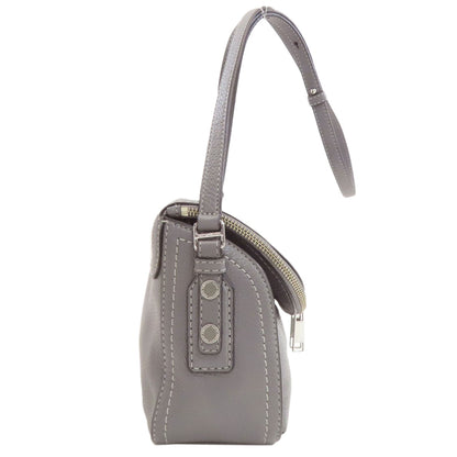 MARC JACOBS logo Shoulder Bag Leather Ladies [Used]
