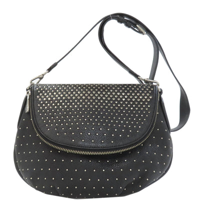 MARC BY MARC JACOBS logo Shoulder Bag Leather Ladies [Used]