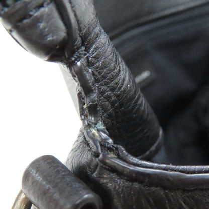 MARC BY MARC JACOBS logo Shoulder Bag Leather Ladies [Used]