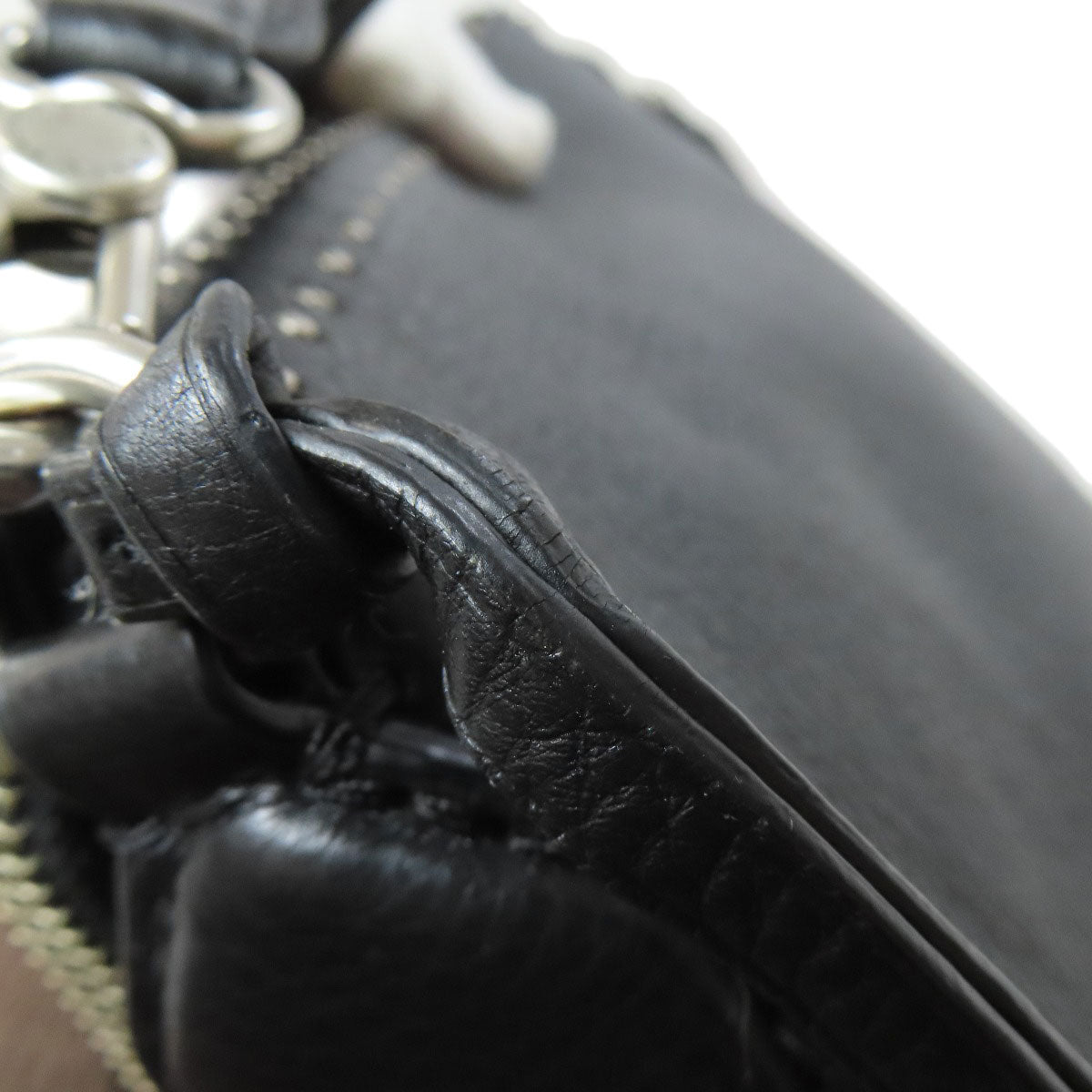 MARC BY MARC JACOBS logo Shoulder Bag Leather Ladies [Used]