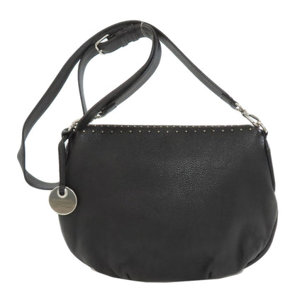 MARC BY MARC JACOBS logo Shoulder Bag Leather Ladies [Used]