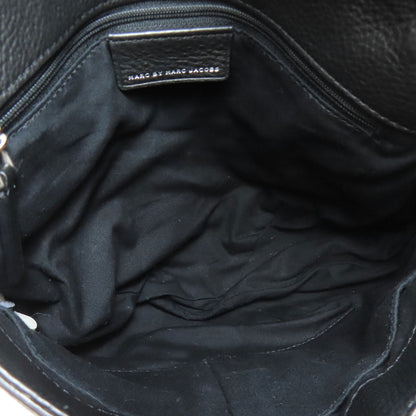 MARC BY MARC JACOBS logo Shoulder Bag Leather Ladies [Used]