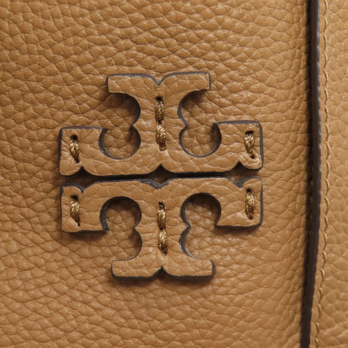 Tory Burch McGraw Drawstring Satchel 2-Way Handbag Leather SuedeLadies [Used]