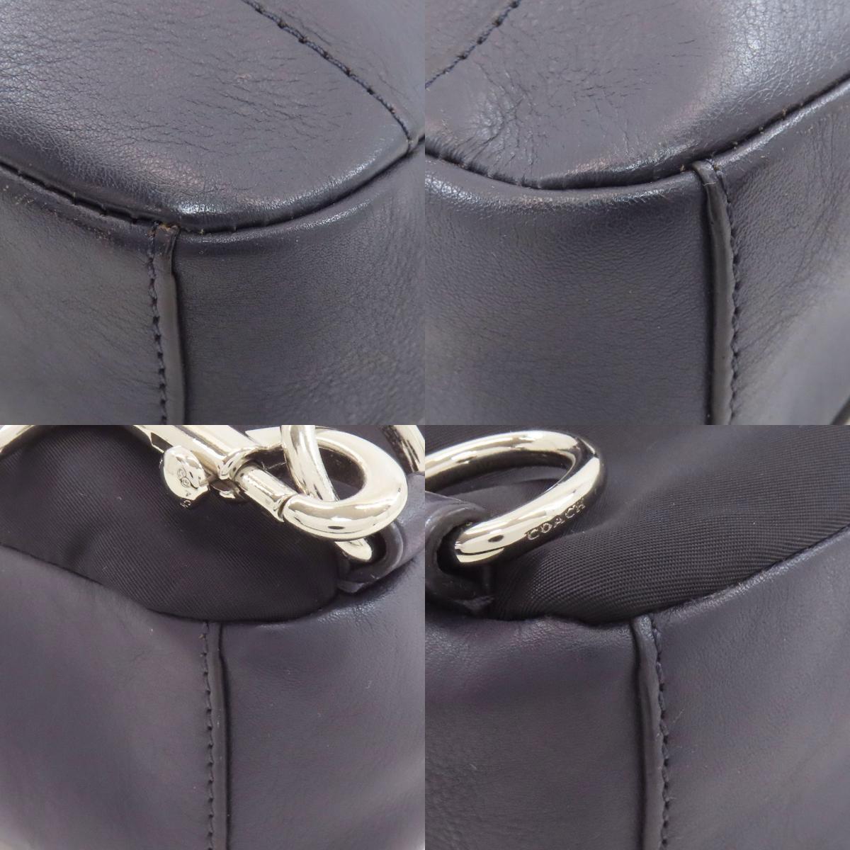COACH F71751 logo body bag Leather mens [Used]