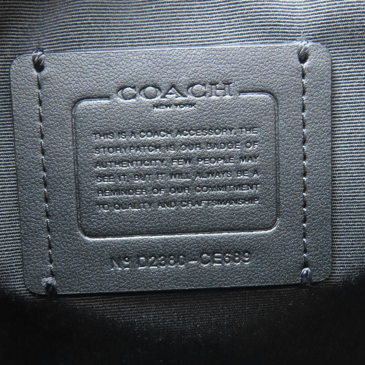 COACH CE689 Holden Crossbody 2WAY Handbag Leather Ladies [Used]