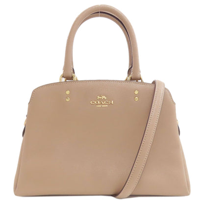 COACH 91146 Mini Lily Carryall 2WAY Handbag Leather Ladies [Used]