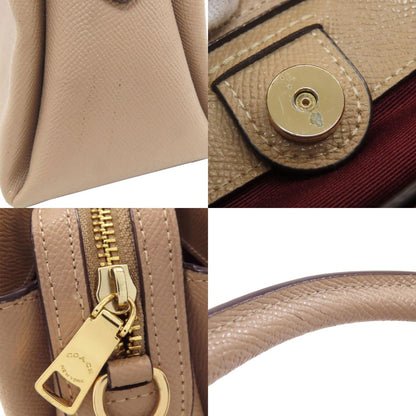 COACH 91146 Mini Lily Carryall 2WAY Handbag Leather Ladies [Used]