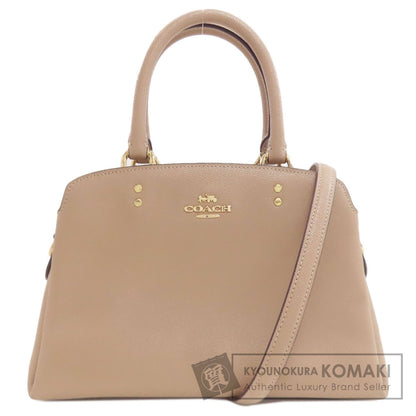 COACH 91146 Mini Lily Carryall 2WAY Handbag Leather Ladies [Used]