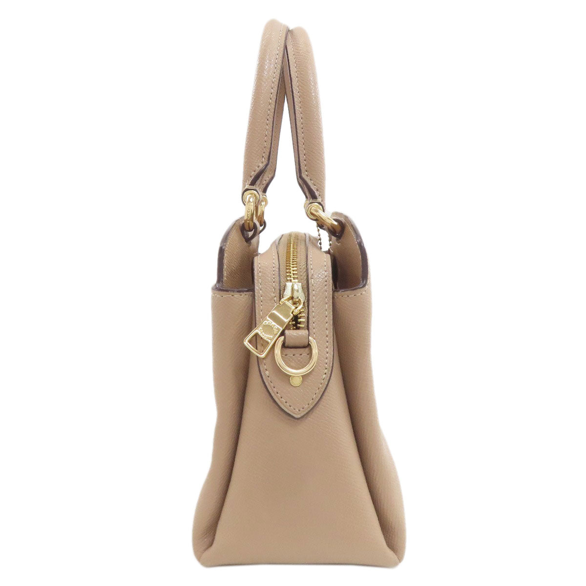 COACH 91146 Mini Lily Carryall 2WAY Handbag Leather Ladies [Used]