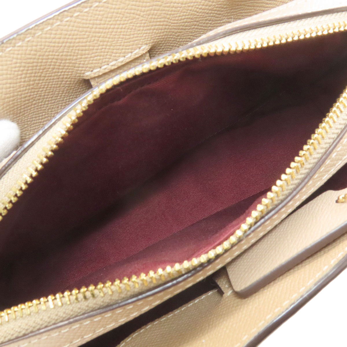 COACH 91146 Mini Lily Carryall 2WAY Handbag Leather Ladies [Used]