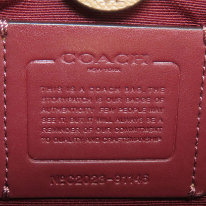 COACH 91146 Mini Lily Carryall 2WAY Handbag Leather Ladies [Used]