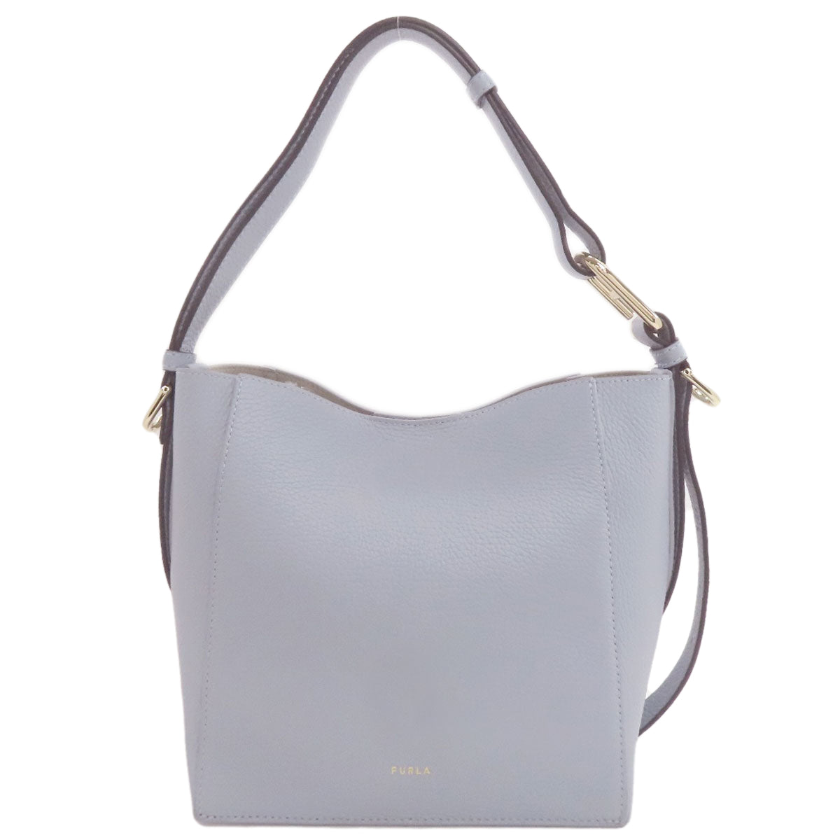 Furla one belt Shoulder Bag Leather Ladies [Used]