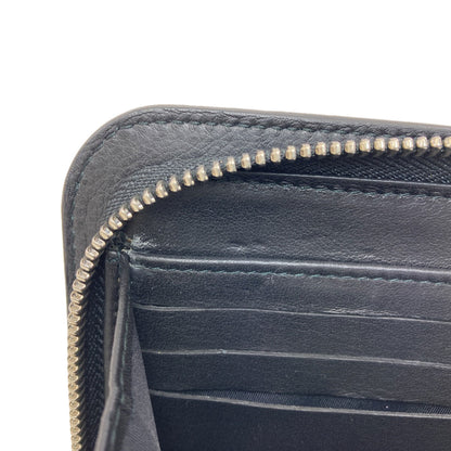 CHRISTIAN DIOR Paradise Long wallet (with coin pocket) Leather Ladies [Used]