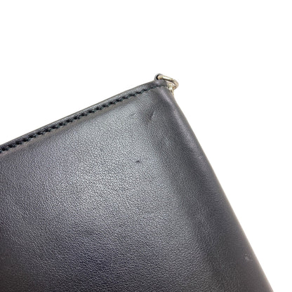 CHRISTIAN DIOR Paradise Long wallet (with coin pocket) Leather Ladies [Used]