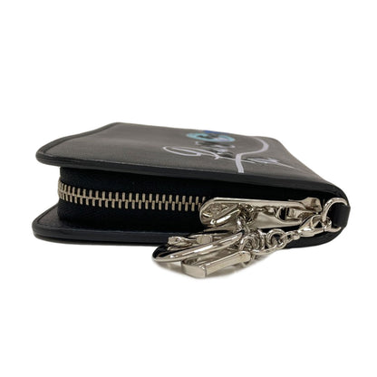 CHRISTIAN DIOR Paradise Long wallet (with coin pocket) Leather Ladies [Used]