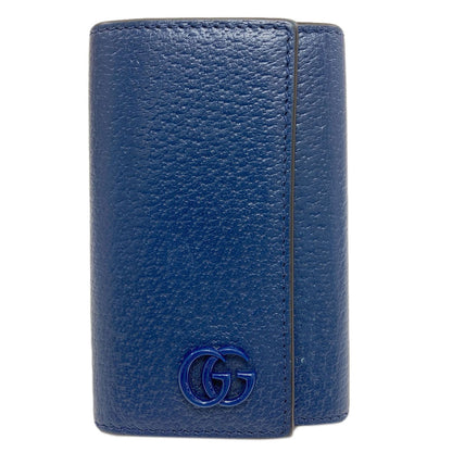 GUCCI 435305 GG Marmont key holder Leather Ladies [Used]