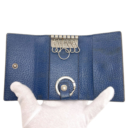 GUCCI 435305 GG Marmont key holder Leather Ladies [Used]