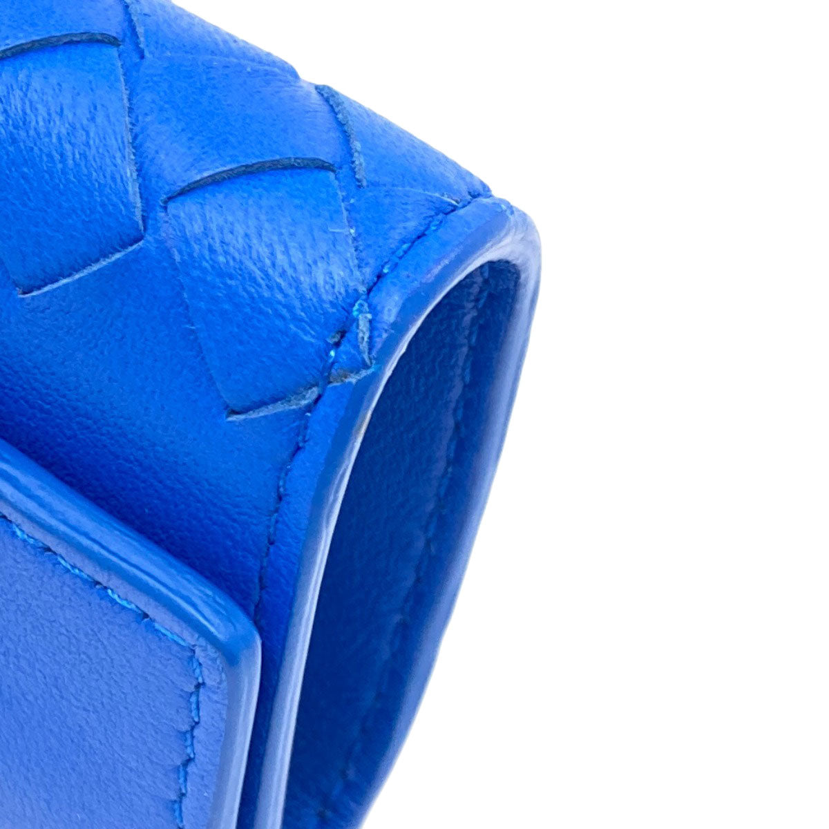 BOTTEGA VENETA Intrecciato key holder Leather Ladies [Used]