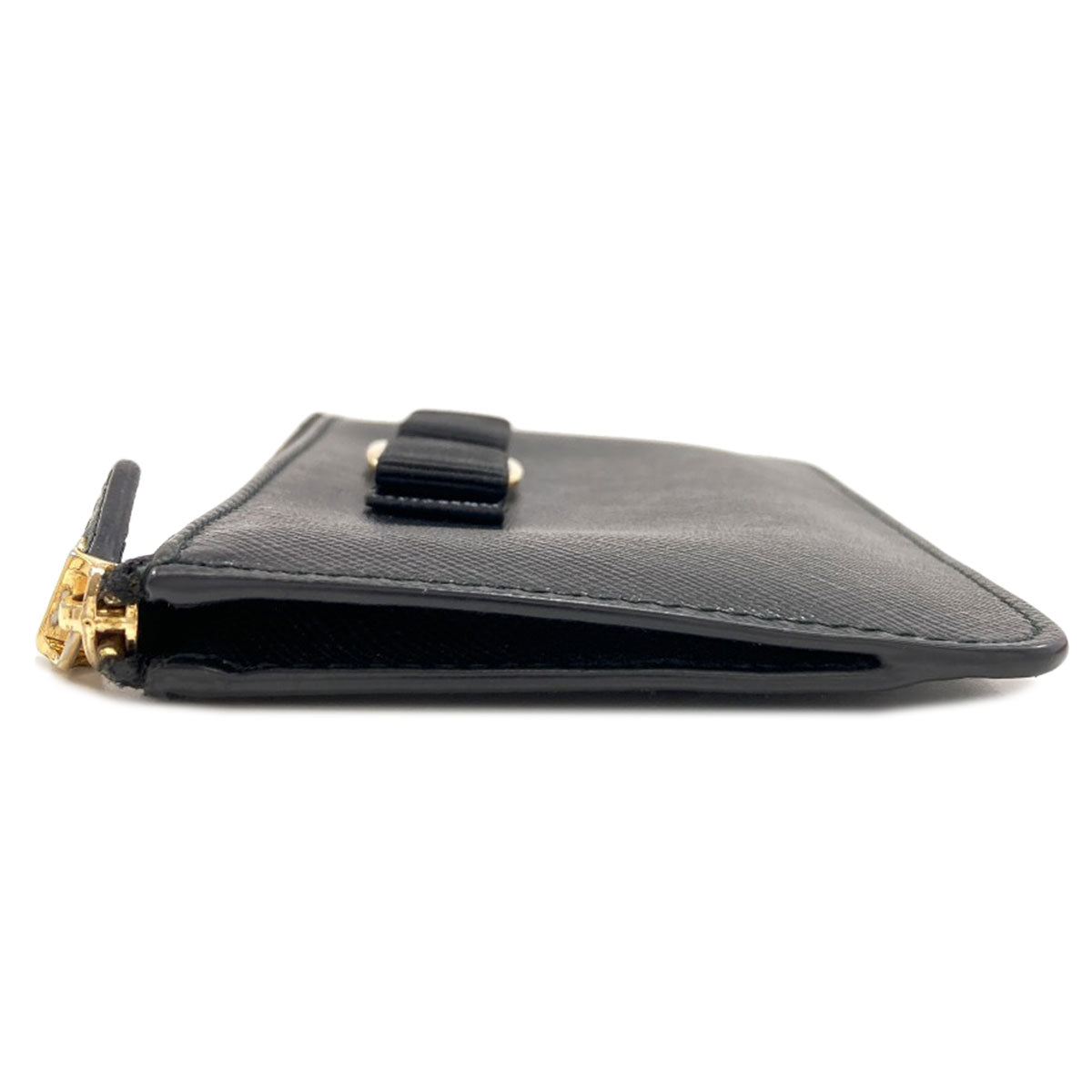 Salvatore Ferragamo Vara ribbon coin purse Leather Ladies [Used]