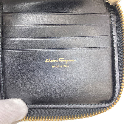 Salvatore Ferragamo GanciniHardware coin purse Leather Ladies [Used]