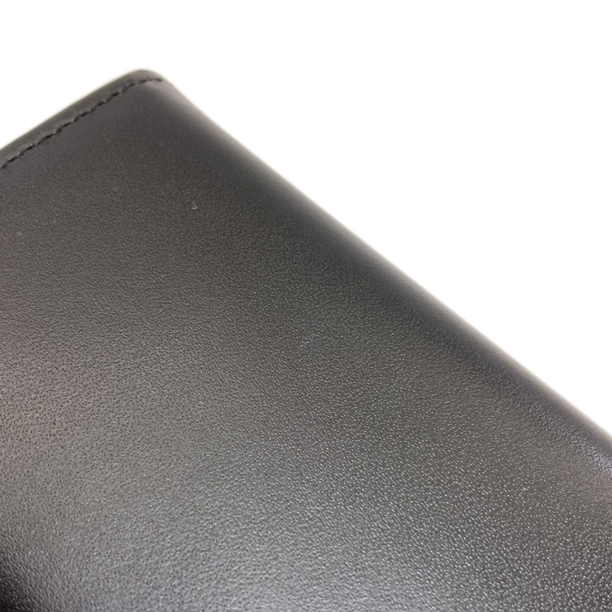 Dunhill logo key holder Leather mens [Used]