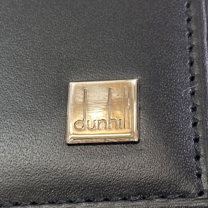 Dunhill logo key holder Leather mens [Used]