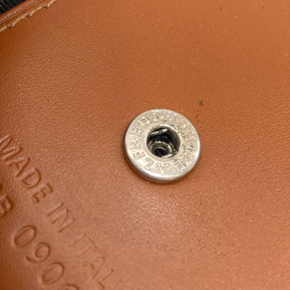 Dunhill logo key holder Leather mens [Used]