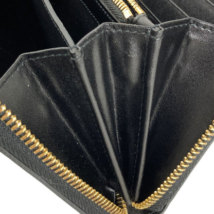 Salvatore Ferragamo GanciniHardware Long wallet (with coin pocket) Leather Ladies [Used]