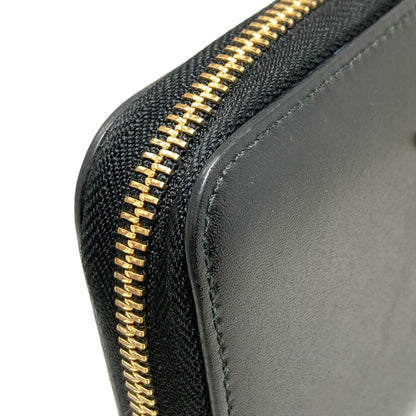 Salvatore Ferragamo GanciniHardware Long wallet (with coin pocket) Leather Ladies [Used]