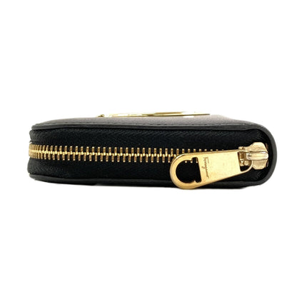 Salvatore Ferragamo GanciniHardware Long wallet (with coin pocket) Leather Ladies [Used]