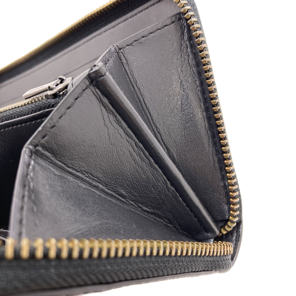 COACH 25608 Signature Long wallet (with coin pocket) Leather Ladies [Used]