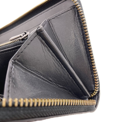 COACH 25608 Signature Long wallet (with coin pocket) Leather Ladies [Used]