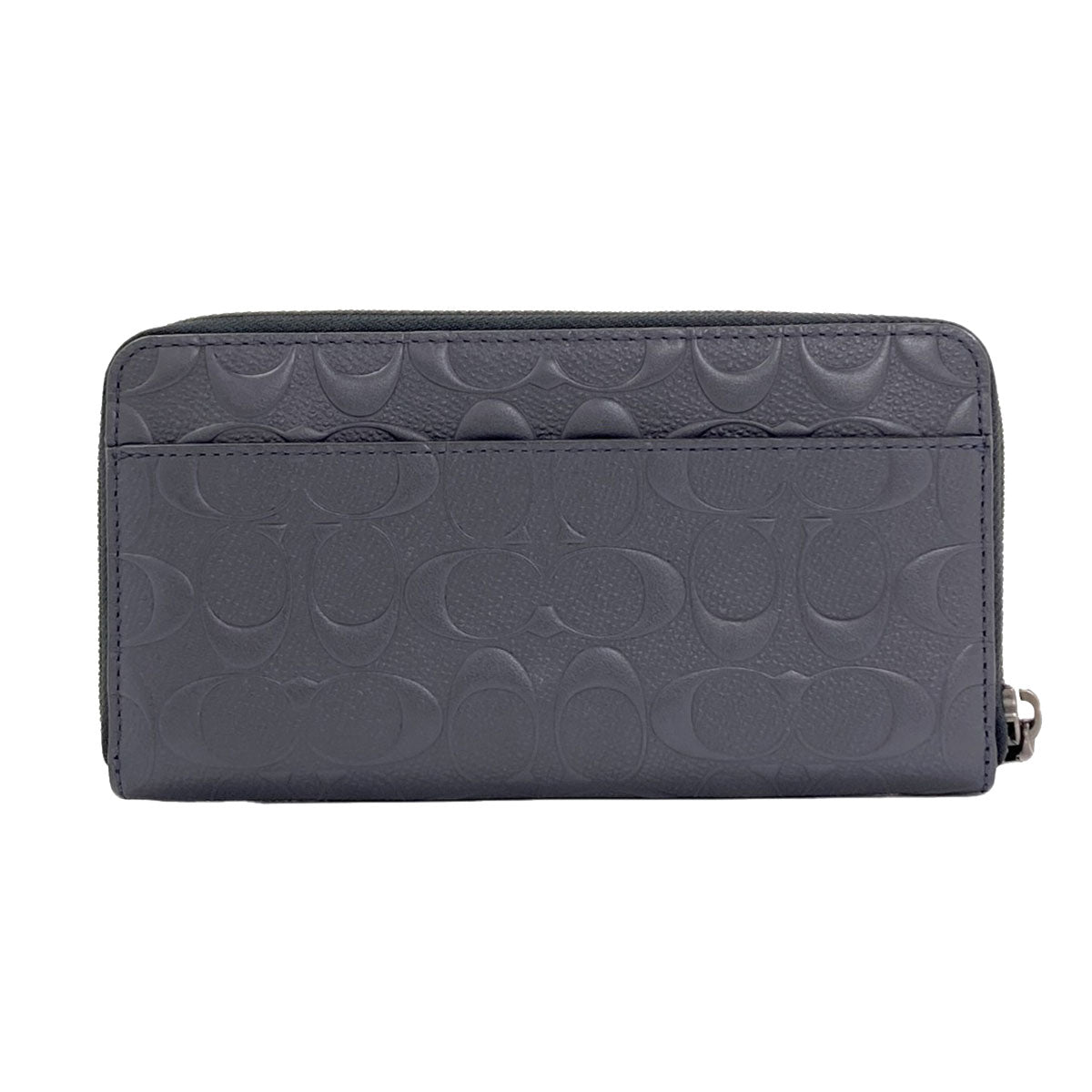 COACH 25608 Signature Long wallet (with coin pocket) Leather Ladies [Used]