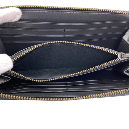 COACH 25608 Signature Long wallet (with coin pocket) Leather Ladies [Used]