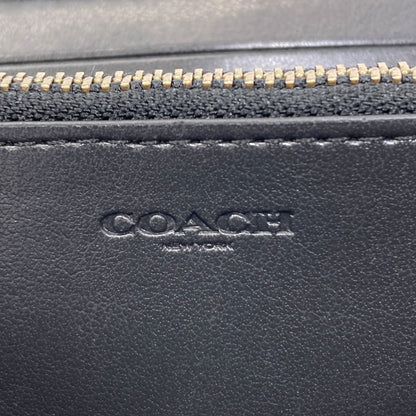 COACH 25608 Signature Long wallet (with coin pocket) Leather Ladies [Used]