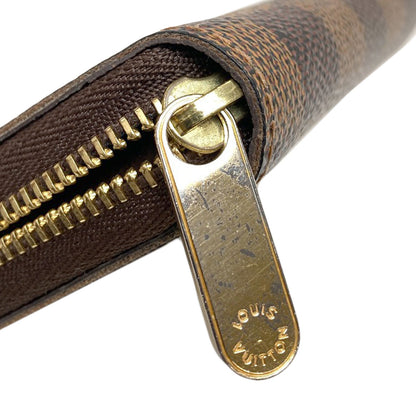 LOUIS VUITTON N63070 Zippy coin purse coin purse Damier canvas Ladies [Used]