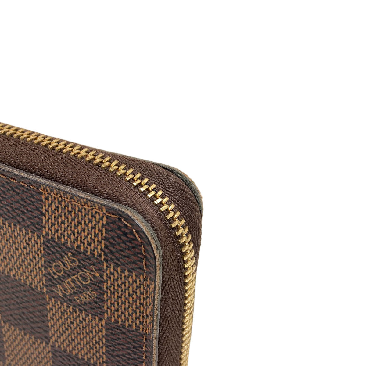 LOUIS VUITTON N63070 Zippy coin purse coin purse Damier canvas Ladies [Used]