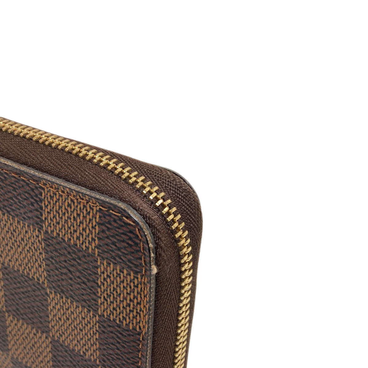 LOUIS VUITTON N63070 Zippy coin purse coin purse Damier canvas Ladies [Used]