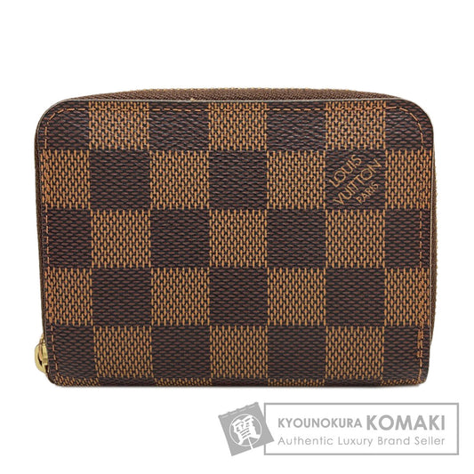 LOUIS VUITTON N63070 Zippy coin purse coin purse Damier canvas Ladies [Used]
