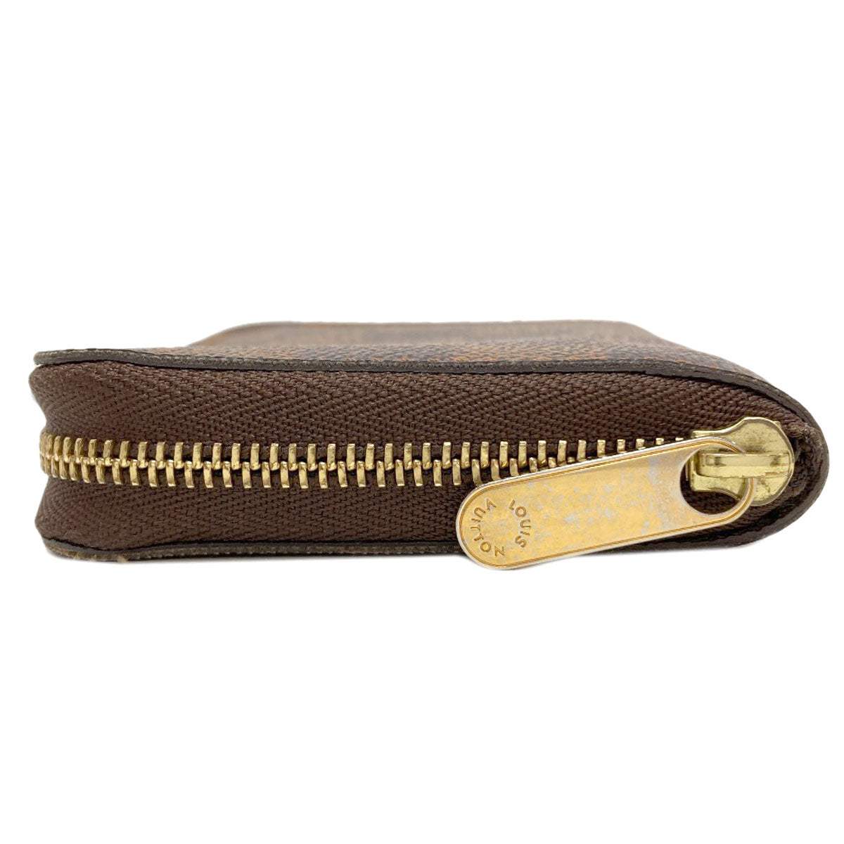 LOUIS VUITTON N63070 Zippy coin purse coin purse Damier canvas Ladies [Used]