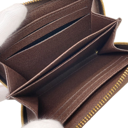 LOUIS VUITTON N63070 Zippy coin purse coin purse Damier canvas Ladies [Used]