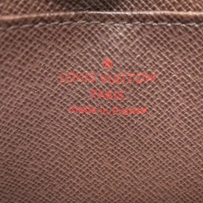 LOUIS VUITTON N63070 Zippy coin purse coin purse Damier canvas Ladies [Used]