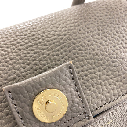 ADMJ logo Handbag Leather Ladies [Used]
