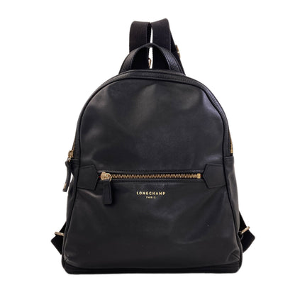 Longchamp logo Backpack Â· Daypack Leather Ladies [Used]