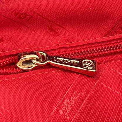 Longchamp logo Backpack Â· Daypack Leather Ladies [Used]